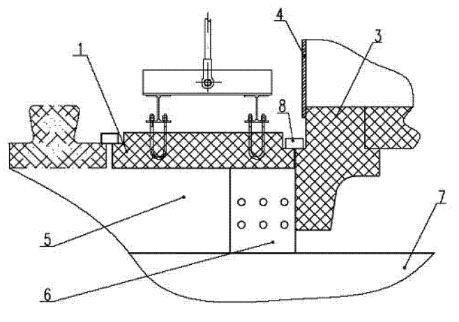 一种浮法玻璃成型锡槽入口的密封机构